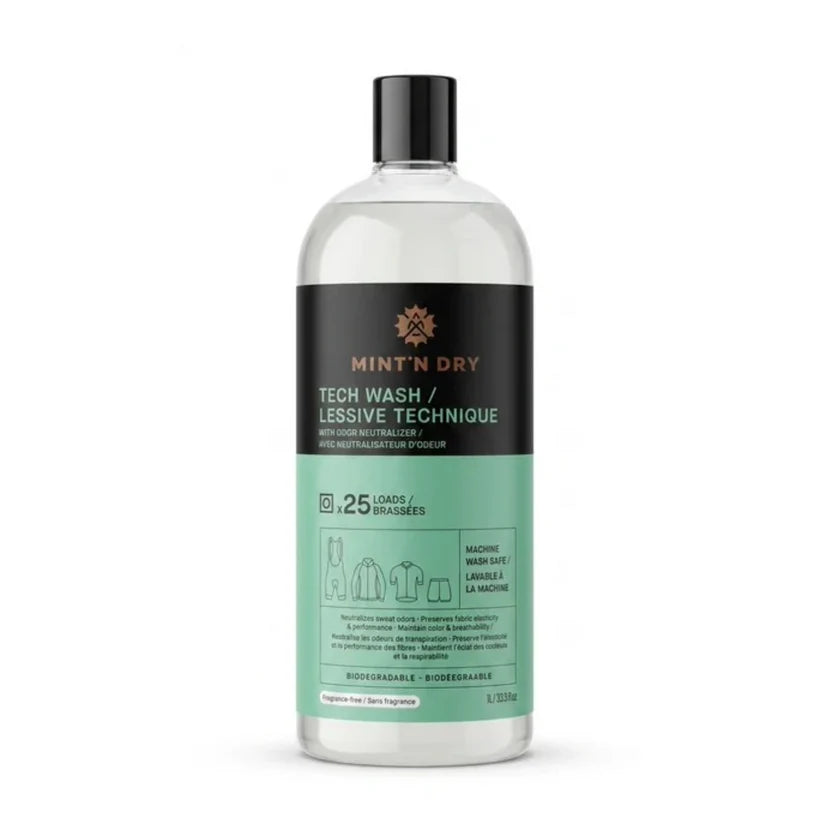 Mint N Dry Tech Wash (1L)