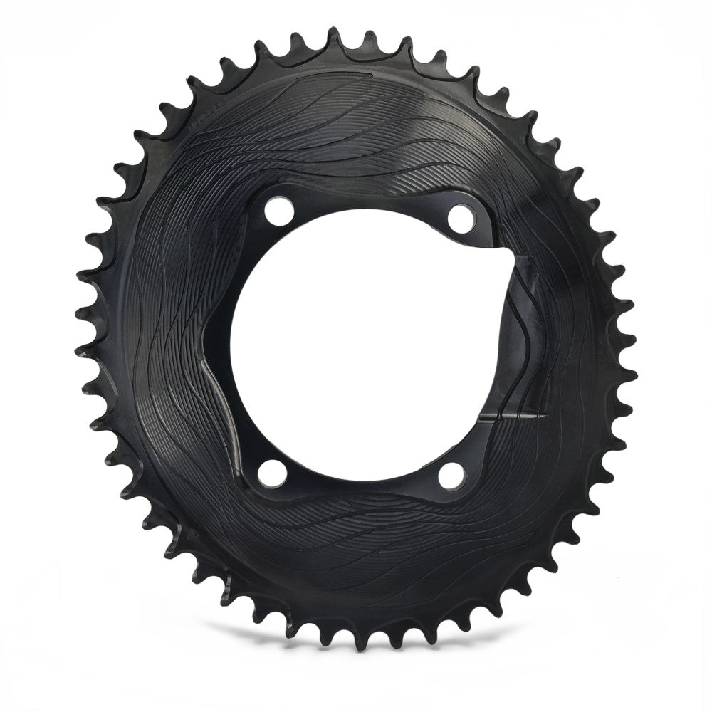 Alugear Aero Oval 1X (Shimano 110BCD Asymmetric 11Speed)